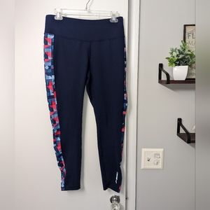 Brooks Blue & Pink Running Leggings
